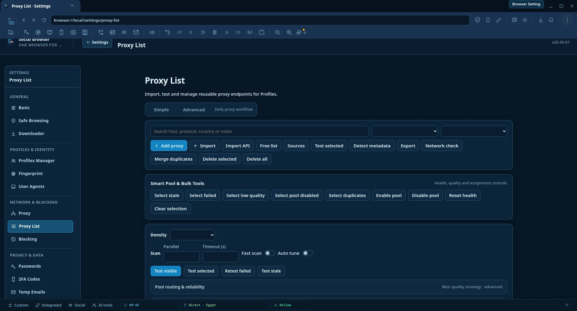Proxy Manager